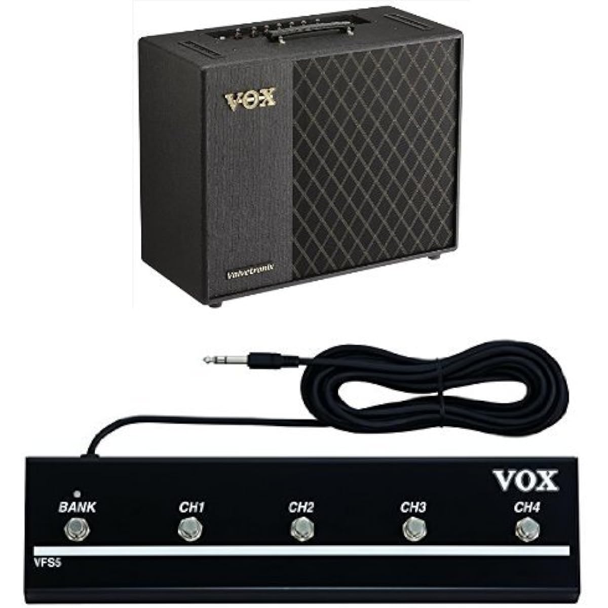 VOX Modeling Hybrid Guitar Amplifier VT40X Ideal for studio and live use Built-in effects Headphone out AUX input Dedicated editor software included Valvetronix 40W