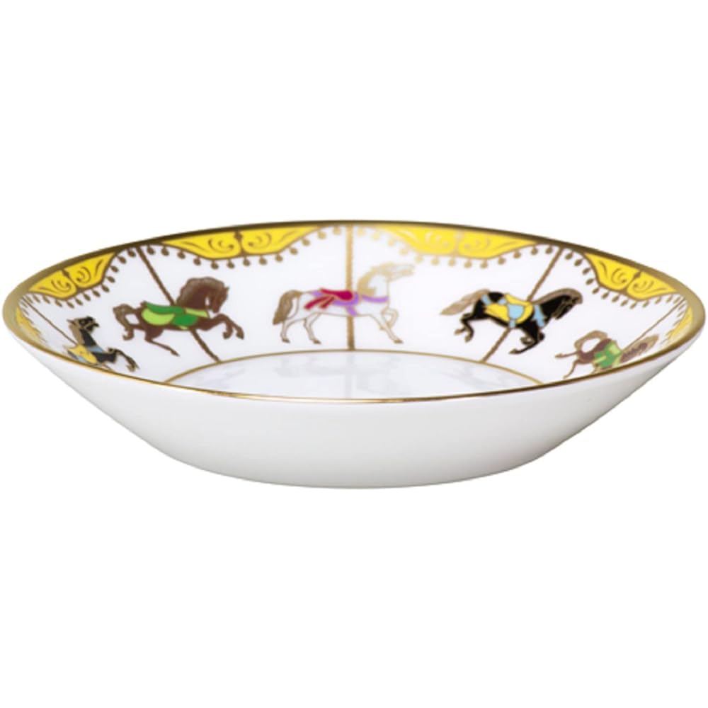 Okura Toen Succeeding Carousel 10cm Mini Dish 50CS/1901