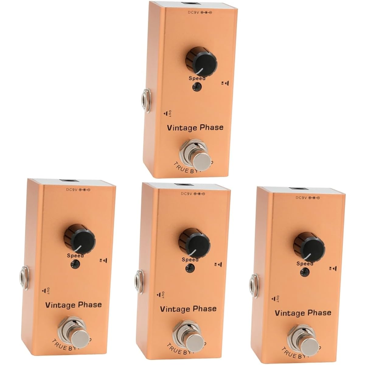 Vaguelly 4pcs Guitar Effects Mini Delay Pedal Bass Effect Pedal Looper Guitar Pedal Delay Effector Guitar Delay Reverb Pedal 10 Effects Delay Reverb Delay
