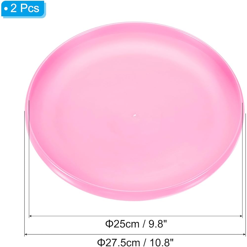 PATIKIL Flying Disc 10.8" 175g Set of 2 Sports Training Disc Backyard Lawn Beach Outdoor Park Pink