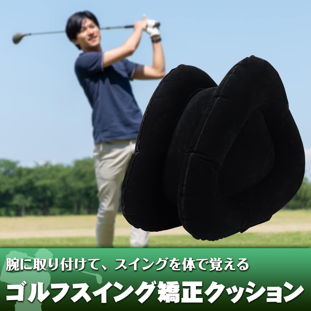 Golf Practice Tool Cushion Swing Practice Swing Training Beginner Form Learning Fits the Arm
