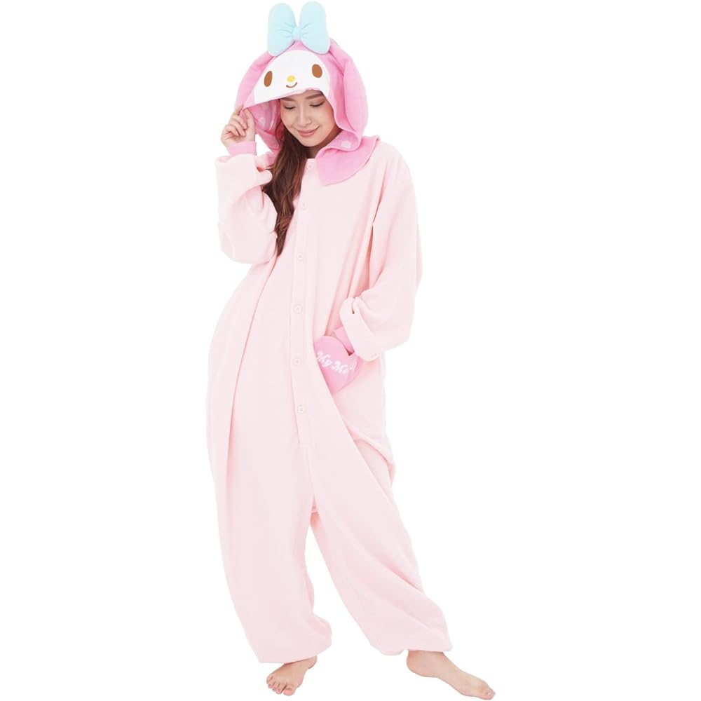 SAZAC Character Fleece Kigurumi Free Size Sanrio My Melody