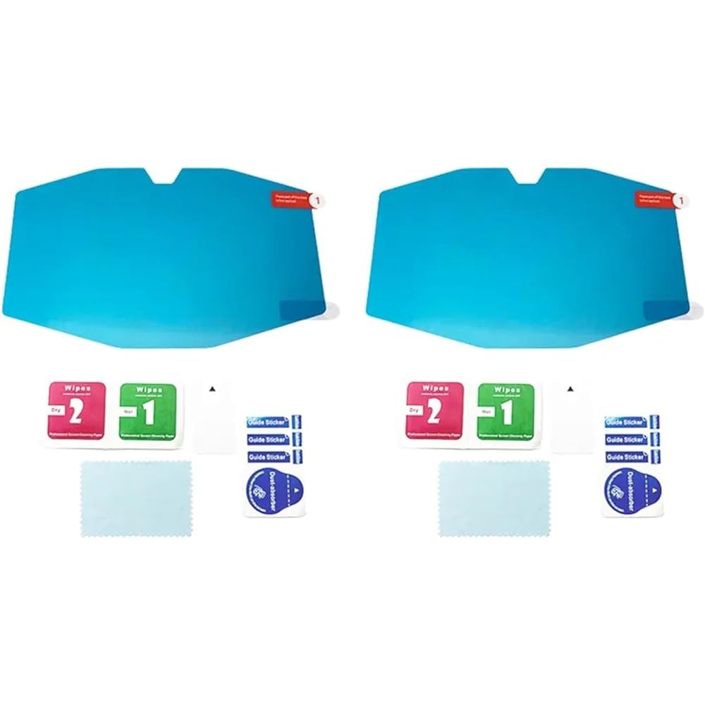 Fits Suzuki V-STR&OM 1050XT Vstrom DL 1050XT 1050 XT DL1050 Motorcycle Cluster Scratch Protection Film Dashboard Screen Protector Instrument (Color : Two sets)