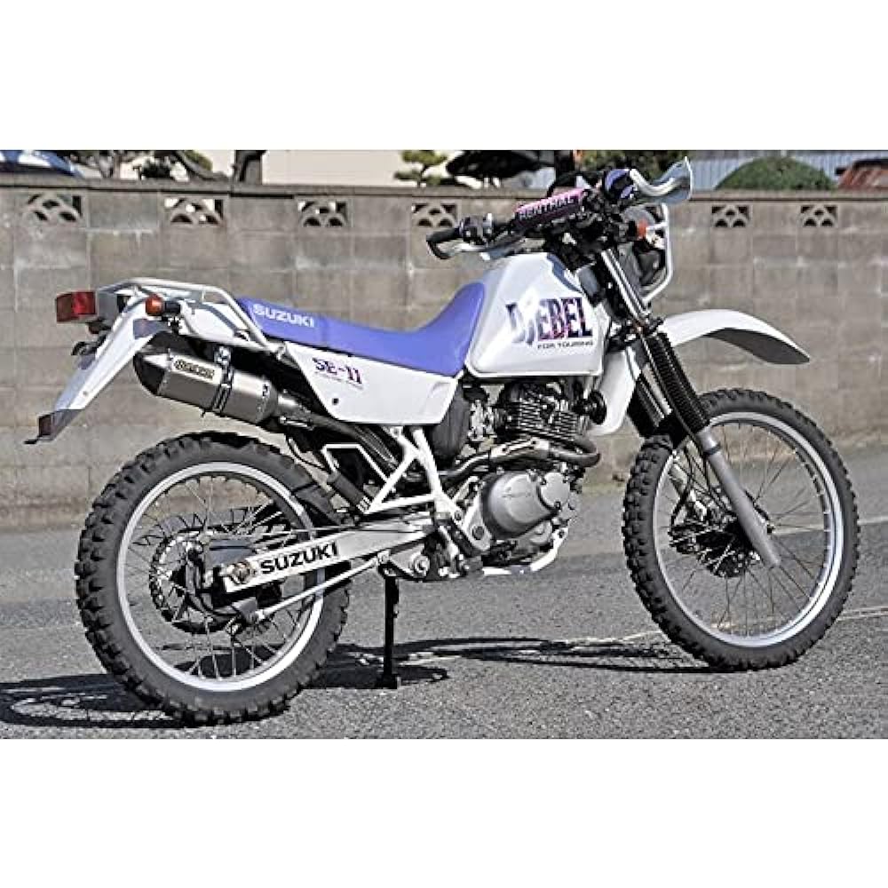 SECRET SPEED Suzuki Jebel 200 (SX200) Bike Muffler Dry Carbon Motard Deformed Slip-on SUS Stainless Steel Muffler DJEBEL200 ss-201-r04