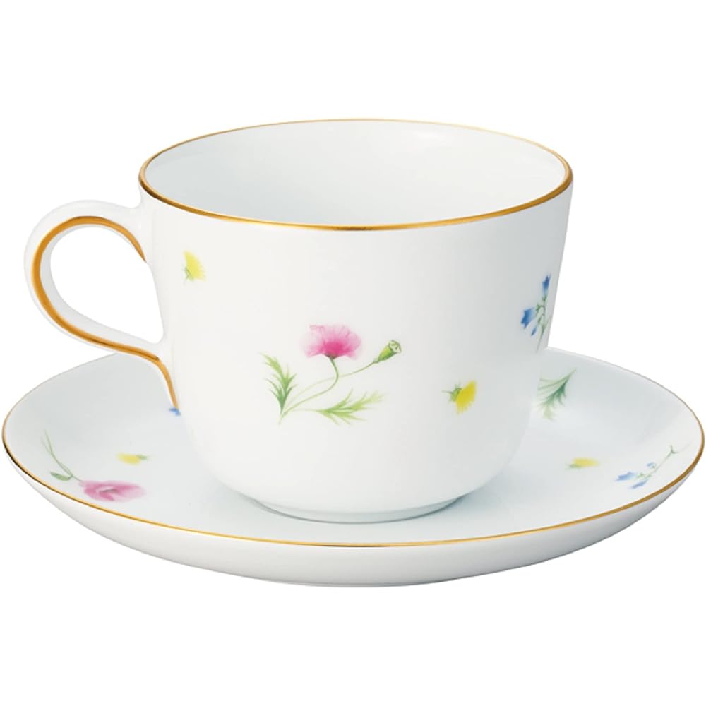 Okura Toen Flower News Morning Cup & Saucer 26c/5181