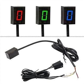 Speed Display Meter Off-Road Motorcycle Speed Gear Indicator Compatible NC700 XL CTX700 CB1100 CB400SF CBR650F CB650F Gear Display Meter