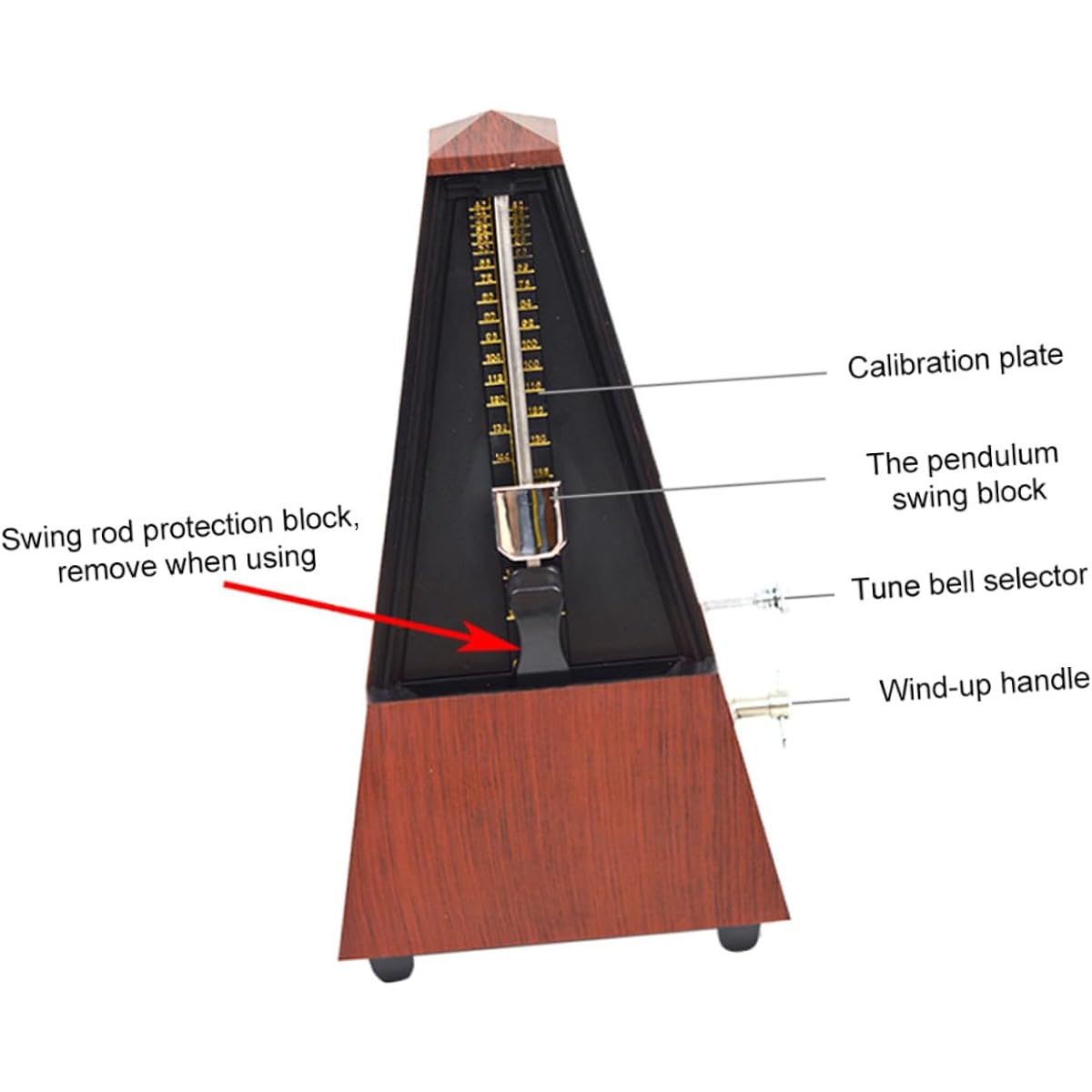 VICASKY 3pcs Metronome Bass Guitar Mechanic Accessories Bass Violin Saxophone Professional Bass Accessories Digital Timer Guitar Accessories Saxophone Accessories Portable
