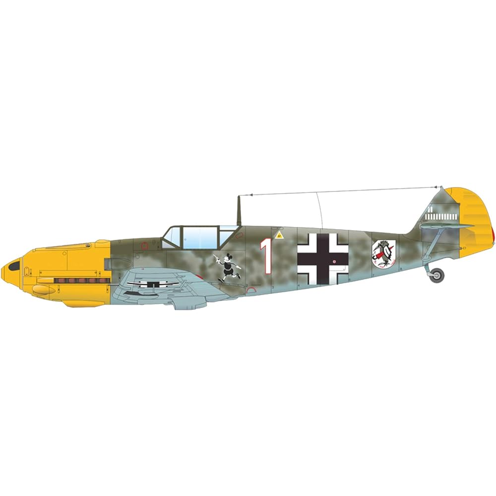 Eduard 1/48 Dual Combo Limited Edition Luftwaffe Messerschmitt Bf109E Operation Adler Angrif Plastic Model EDU11144