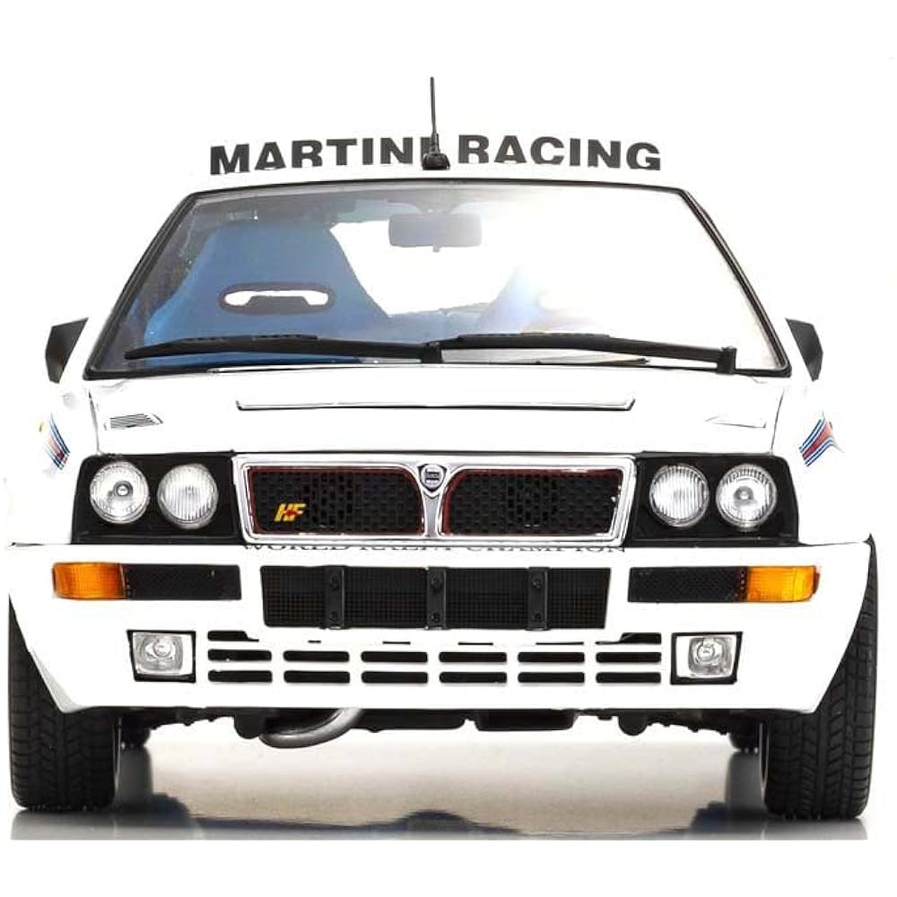 Kyosho Original 1/18 Lancia Delta HF Integrale Integrale 6 White Finished Product KY8344E