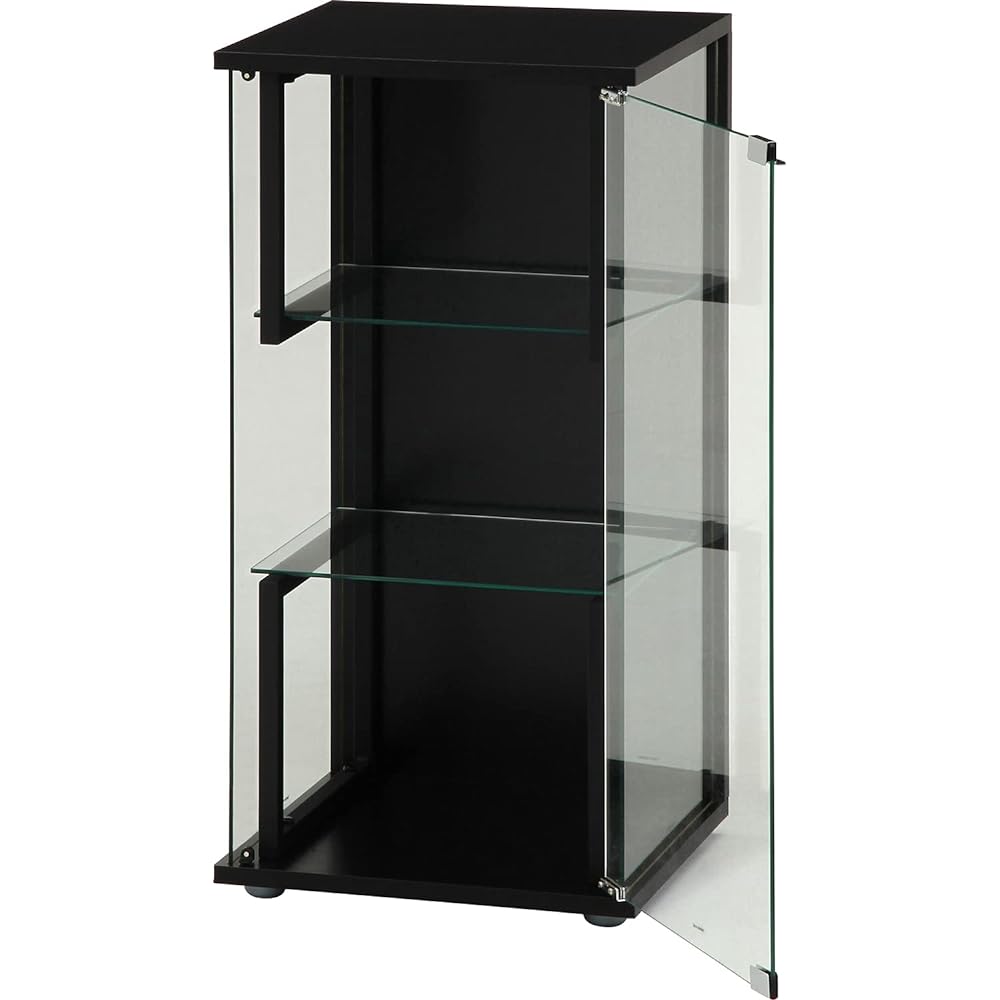 Legras Collection Case Figure Case 3 Tiers Width 42.5 x Depth 37 x Height 86cm Black Steel Frame Assembly Product S Frame 72805