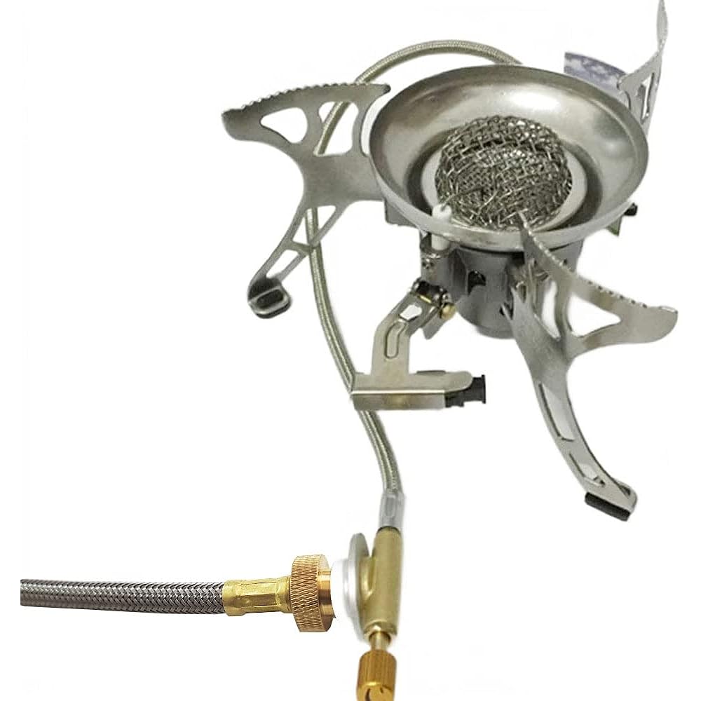 Camping Stove Adapter Hose Propane Gas Outdoor Appliance Gas Extension Hose 1m