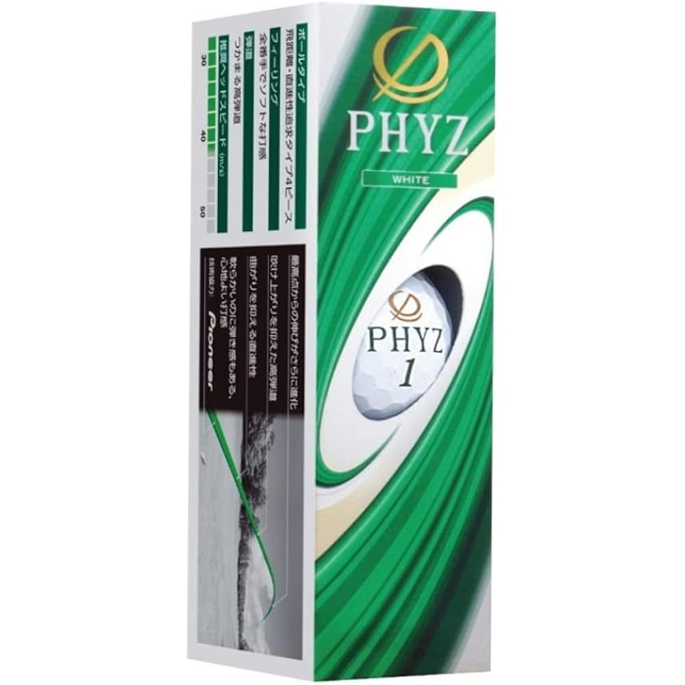 BRIDGESTONE PHYZ5 White P9WX 1 dozen 12 balls) Golf Ball Official Ball