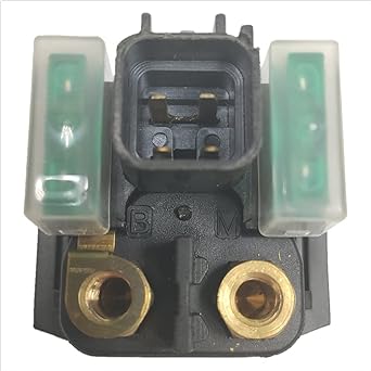 Starter Solenoid Relay Motorcycle Electric Starter Solenoid Relay with Plug for Suzuki VL800 DL1000 GSX600F SV650 SV650S SV1000 SV1000S AN400 LTF250