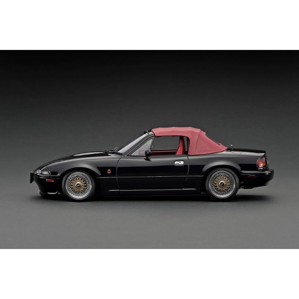 ignition model 1/18 Eunos Roadster (NA) Black finished product
