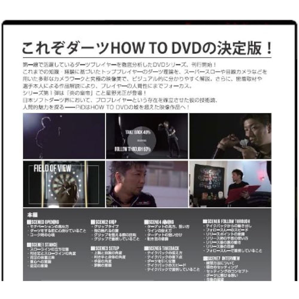 Portrait in Darts Darts DVD [PID] Portrait in Darts 1 Mitsumasa Hoshino