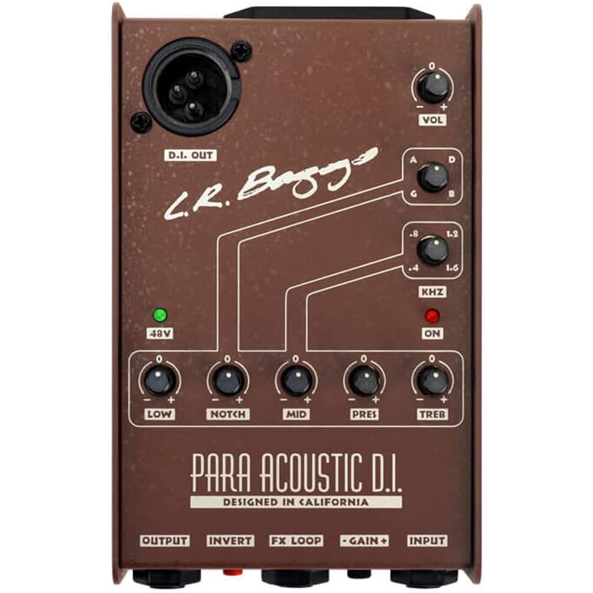 L.R.BAGGS Para Acoustic D.I. Direct box for acoustic guitar Regular import product