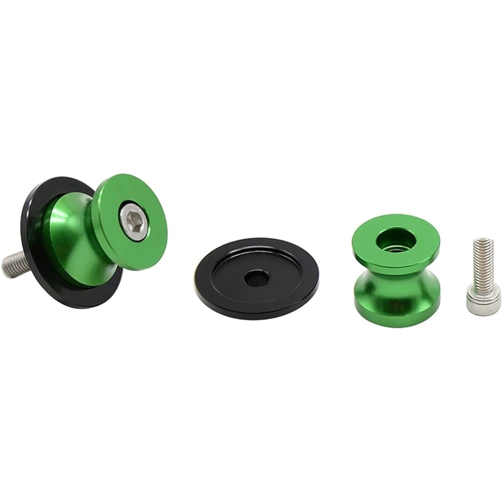 Stand Screw Slider 6MM Bike Accessories CNC Aluminum Swing Arm Slider Spool Suitable for Aprilia RSVMILLE (S/R) RSV4R Tuono Dorsoduro Tuono V4R (Color: 1)