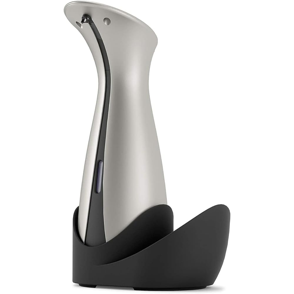 [Official] umbra Auto Soap Dispenser Automatic Sensor Pump Soap Pump Nickel with Sponge Caddy 250ml OTTO 21016851410