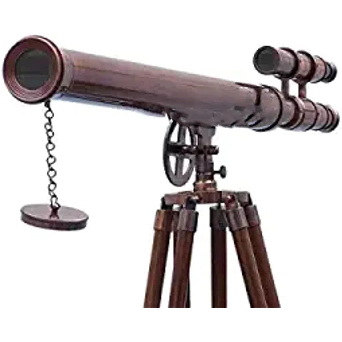 NAUTICALMART FLOOR STANDING OIL-RUBBED BRONZE GLIFFITH ASTRO TELESCOPES 64"