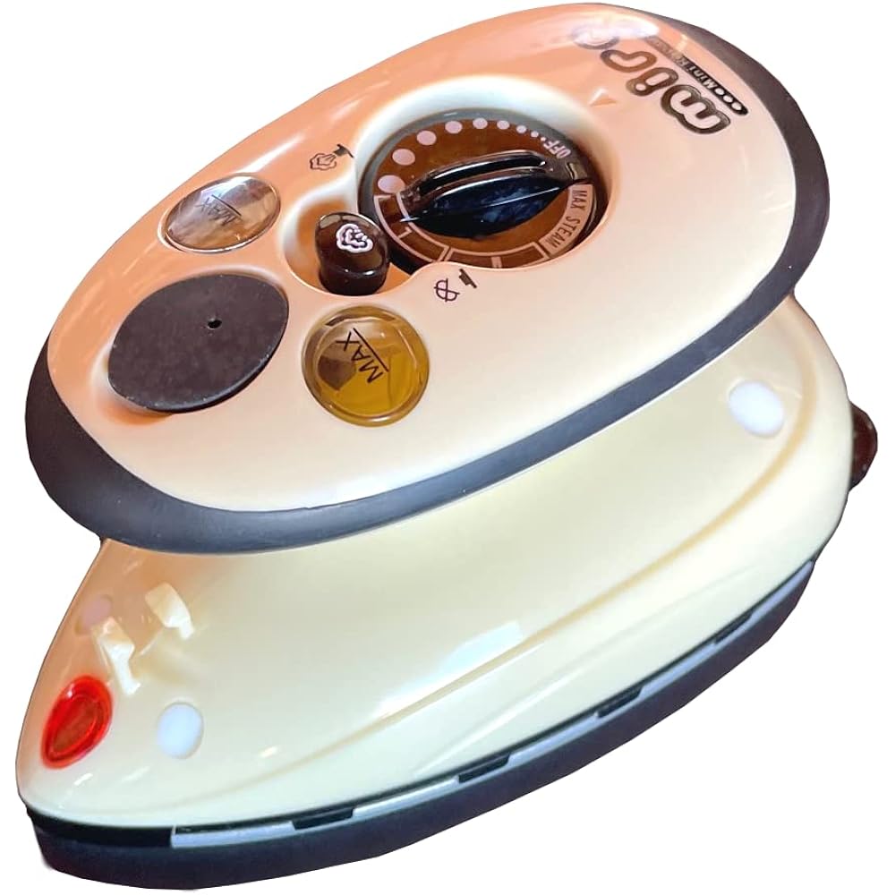 [mire] Mini steam iron for domestic and overseas use ~ Small model with steam iron function: VM-02T ~ [W: White]