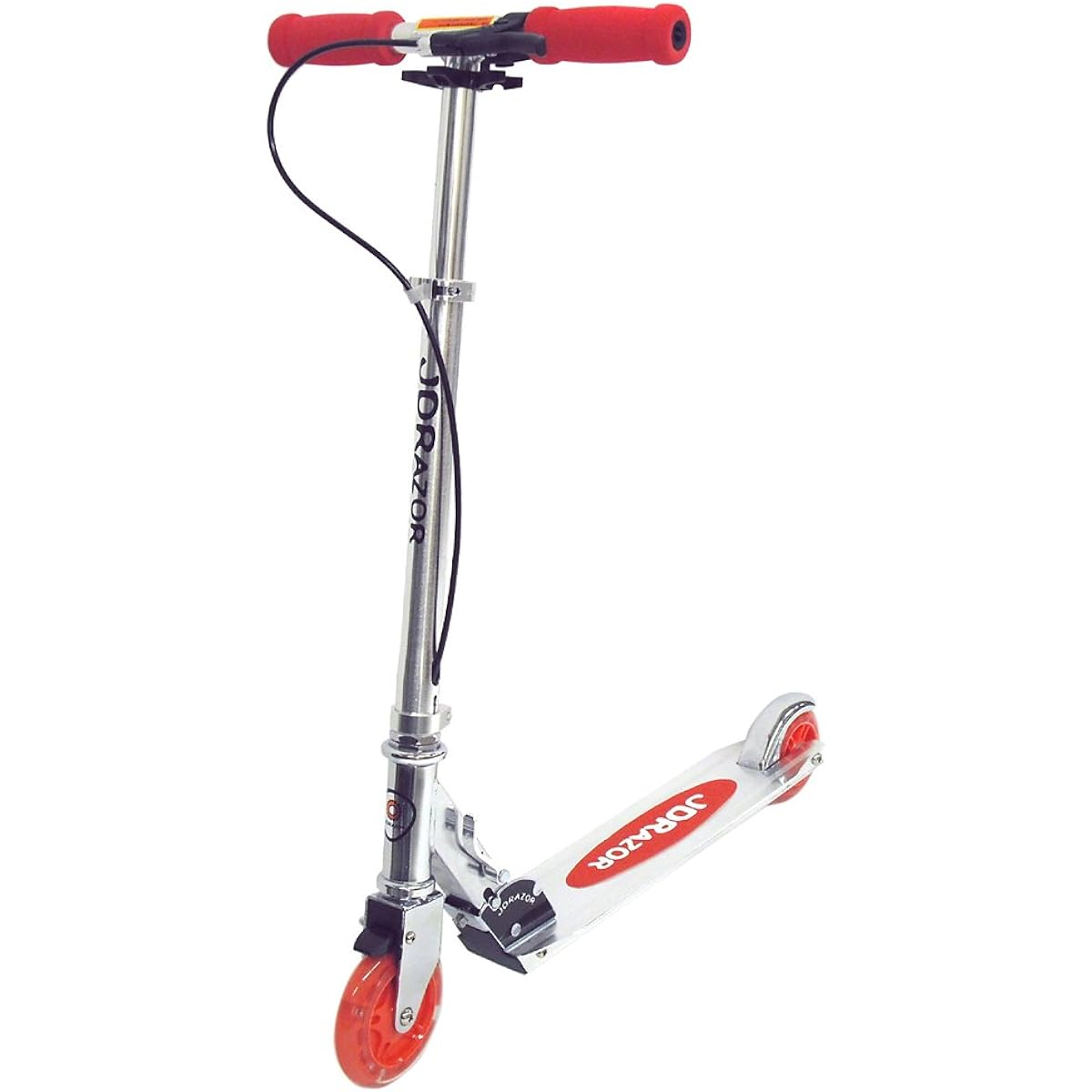 Kickboard Kick Scooter Kids MS-105R-B JD RAZOR Handle Brake Light-up LED Tires