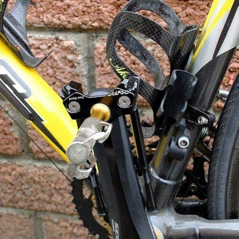 Gearoop Bicycle CoolStand Alloy Adjustable Side Stick 33-39mm, Silver, ST1915