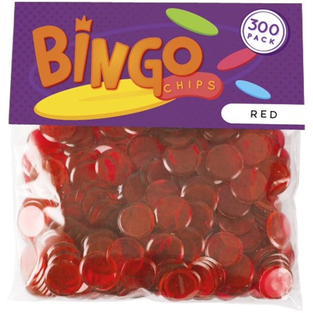 Pack of 300 Bingo Chip Markers - Choose from 7 colors