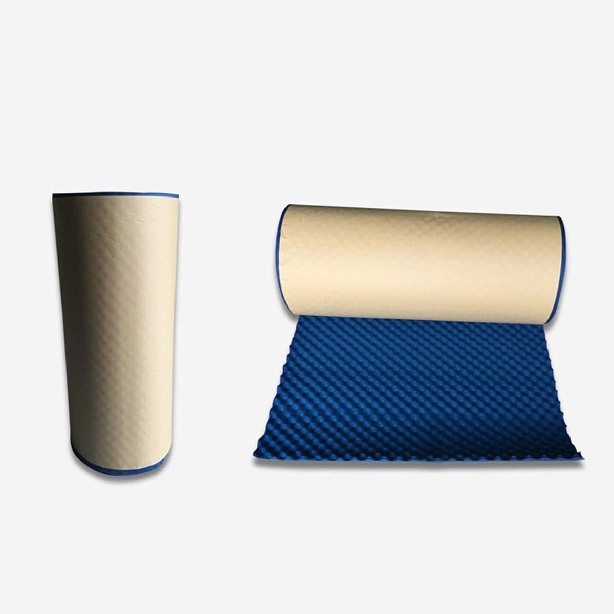 Blue Soundproof Shock Absorber Self-Adhesive Easy Installation Sound Absorbing Cotton Classroom Office Acoustic Room Treatment