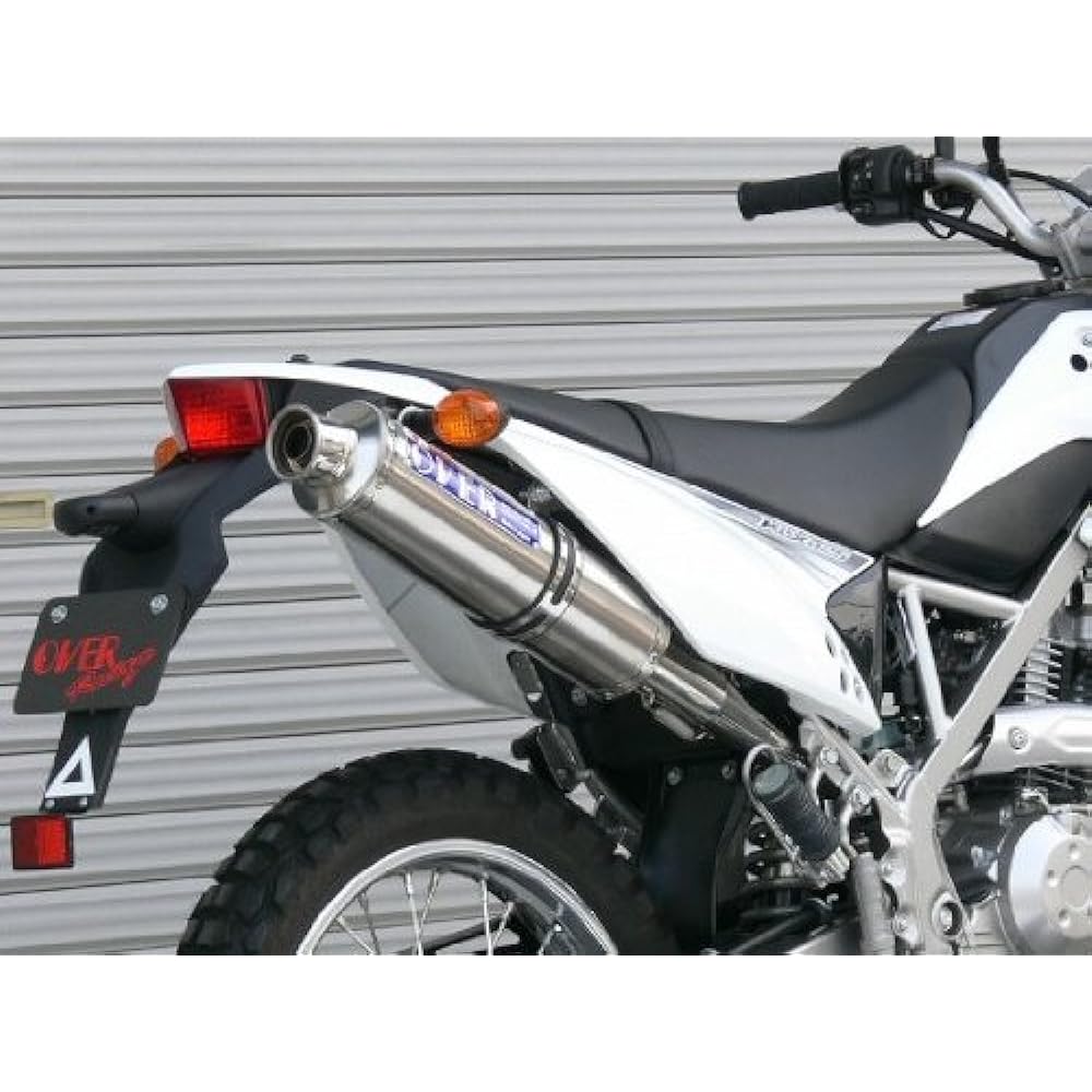 OVER RACING Full Exhaust Muffler Stainless Steel Titanium Muffler KLX125 D-TRACKER125 13-701-05