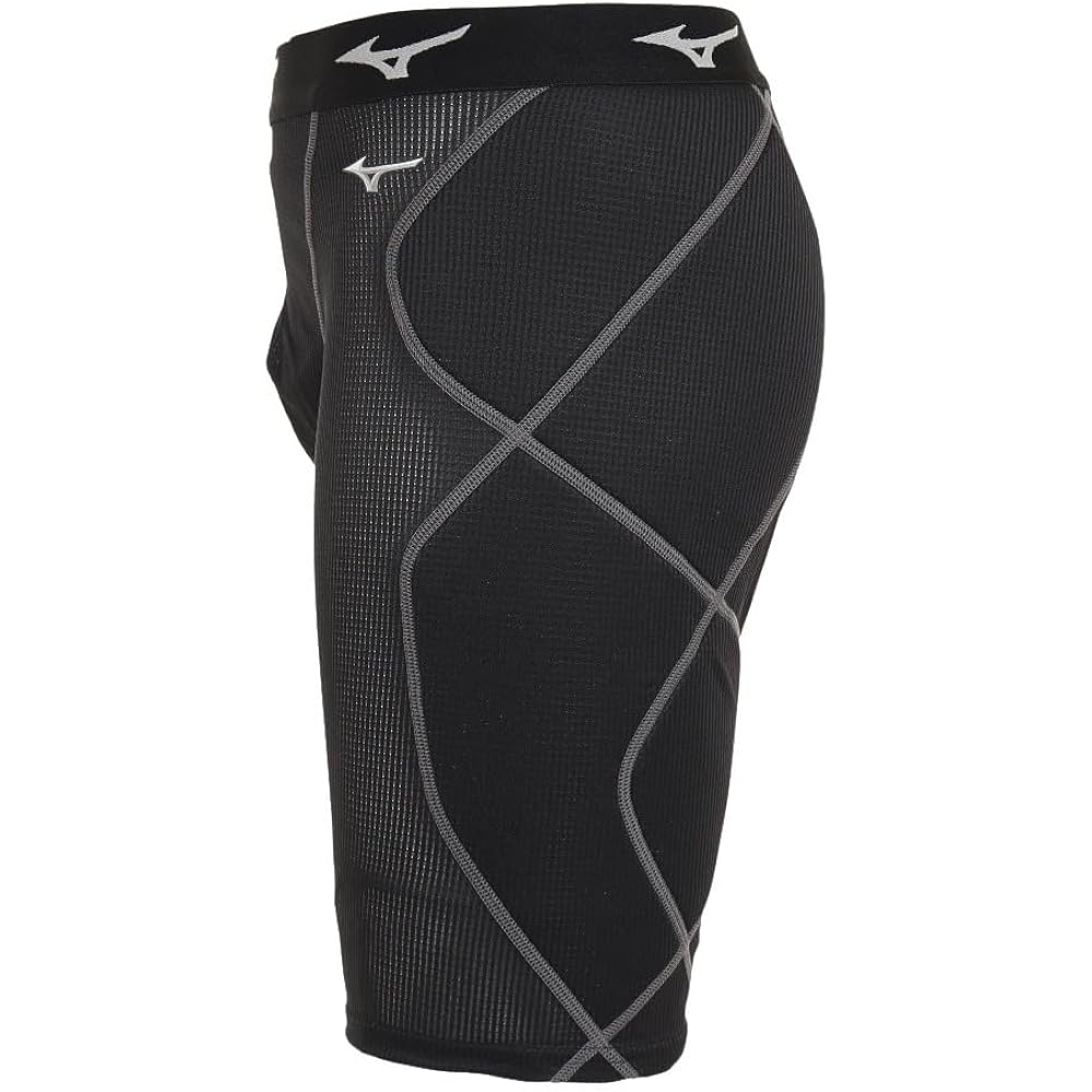 [MIZUNO] Unisex Dry Aeroflow KUGEKI Sliding Pants Antibacterial, Odor Resistant, Stain Resistant 09 Black S