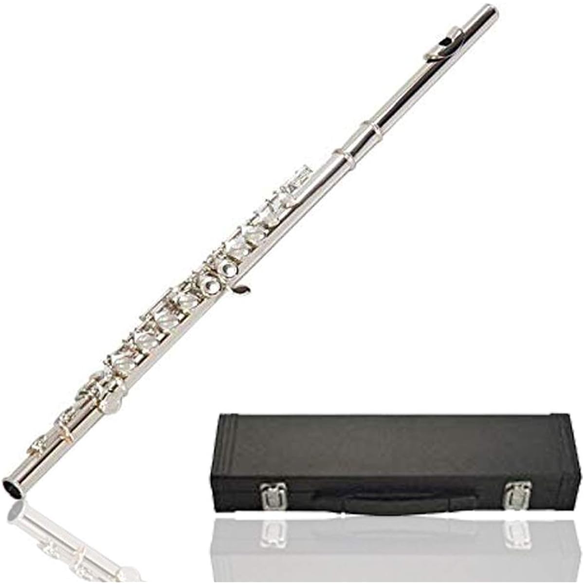 stillgreen flute 16 holes C key plain cupronickel nickel plated hard case Japanese manual