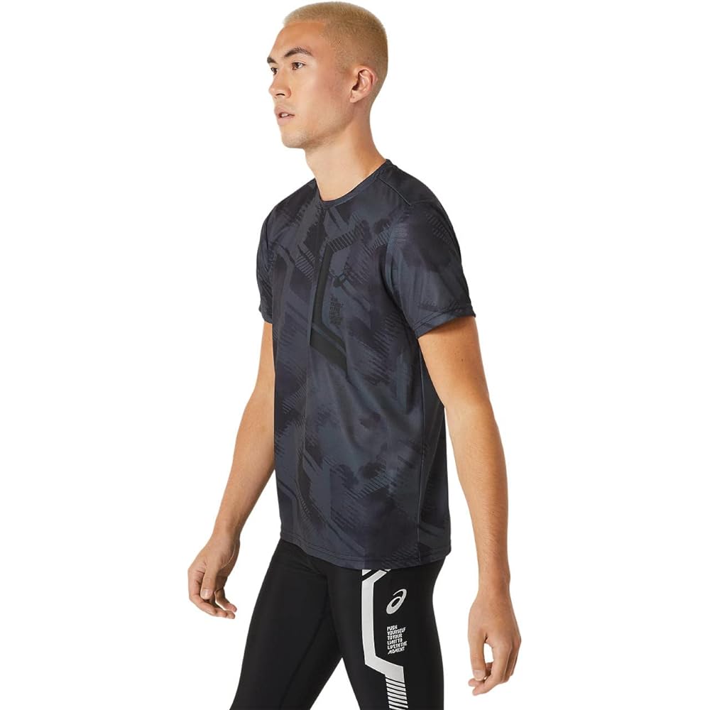 [ASICS] Training Wear LIMO Dry Graphic Short Sleeve Shirt 2031D566 Men's