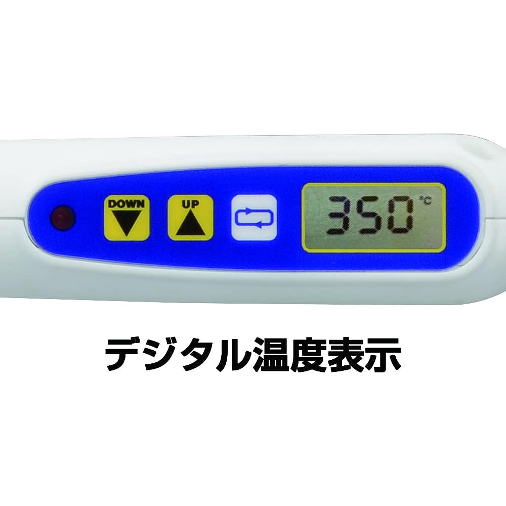 Taiyo Electric Industry (goot) Digital Temperature Control Soldering Iron PX-280 Temperature Control [Reachs 350℃ in about 30 seconds] [Temperature setting from 200℃ to 500℃ in 1℃ steps] [Wake from sleep just by holding it in your hand ] Soldering iron S