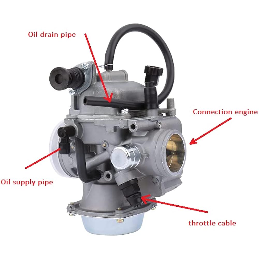 Fourtrax 300 Carburetor Honda TRX300 TRX300FW 1988-2000 00-06 Rancher 350 All Models Fuel Filter Air Filter Included
