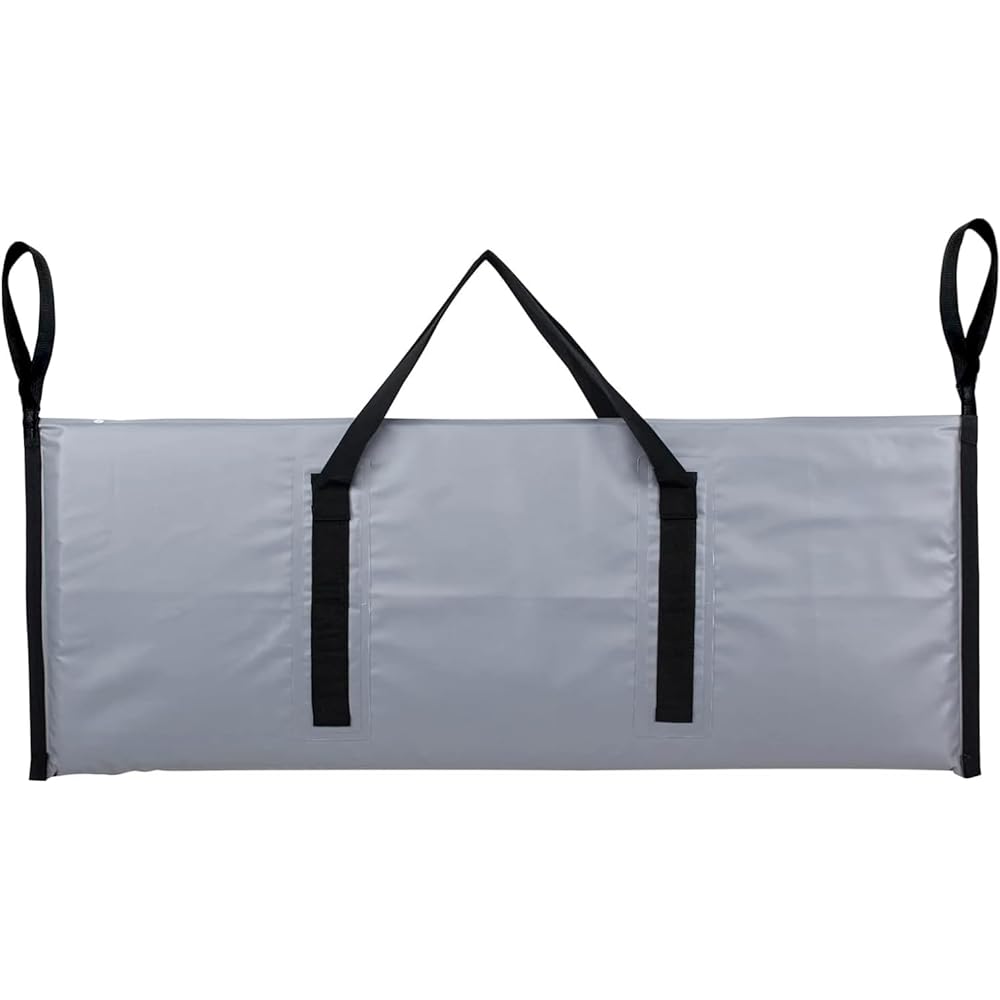Buffalo Gear Insulated Fishing Cooler Bag, 100 x 45cm 120 x 45cm Leakproof Insulated Fishing Cooler Portable Waterproof Fish Bag Keeps Ice Cold for Over 24 Hours