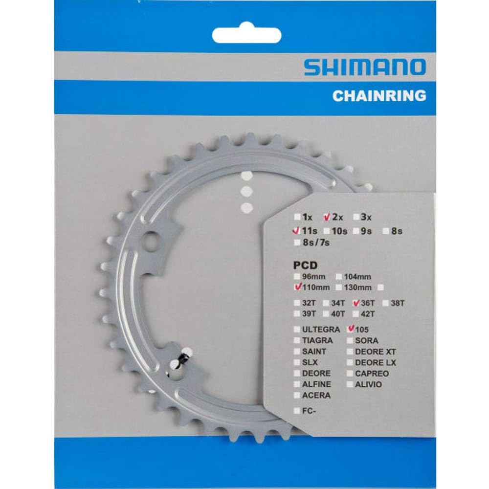 Shimano Chainring 34T-MA (for 50-34T) Y1PH340