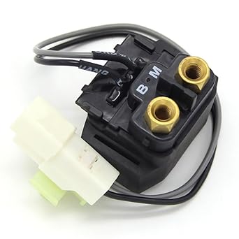 Starter Relay Universal 12V Motorcycle Starter Relay Solenoid for Suzuki 31800-10G00 AN650 Burgman 650 2003-2016