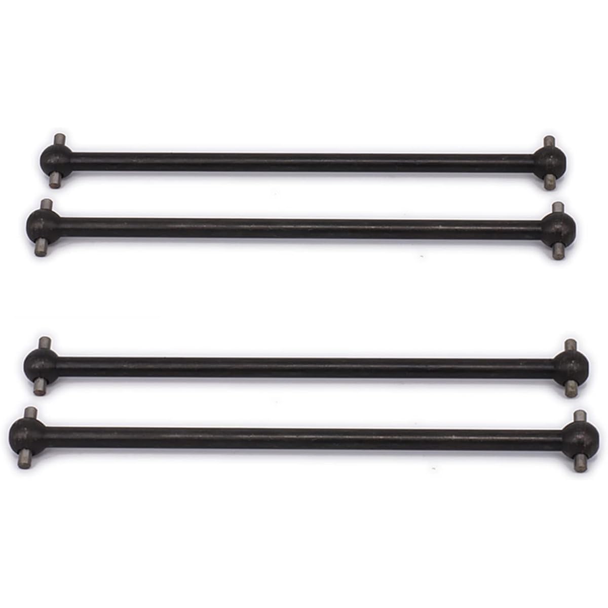 Steel Metal RC Car Drive Shaft Dogbone Total Length 89.5mm for 1/10 RC Hobby Model Car HSP Wltoy Redcat 4pcs/set