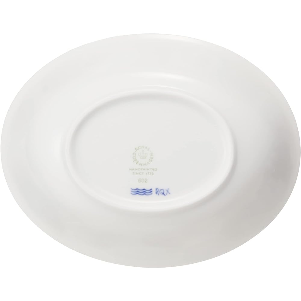 [Regular Imported Product] Royal Copenhagen Blue Palmette Oval Bowl Pair 15cm Wedding Gift 1016952