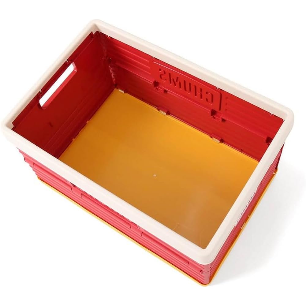 CHUMS Camp Storage Case Camper Folding Container 2023 Model CH62-1903 Y001 Yellow