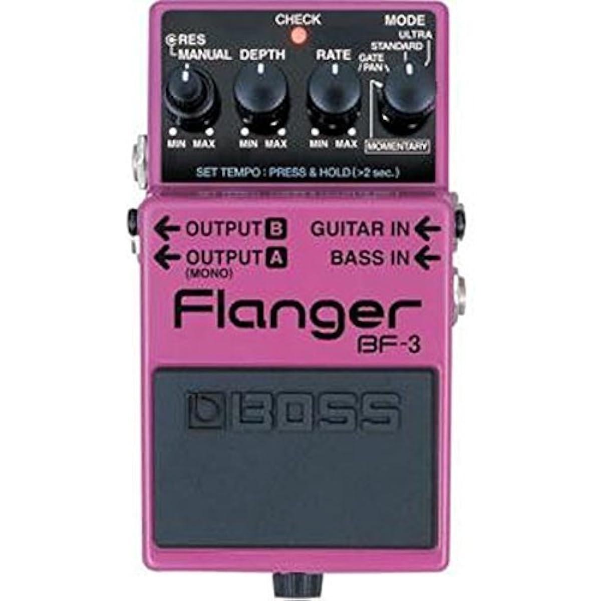Boss BF-3 Flanger Guitar Effects Pedal [Parallel Input Product]