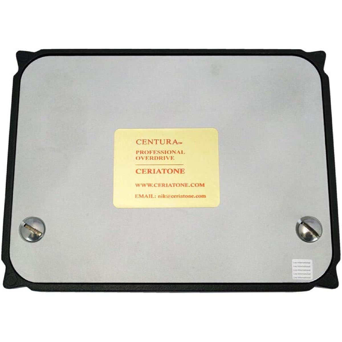Ceriatone Centura Black No Picture Overdrive Guitar Effector