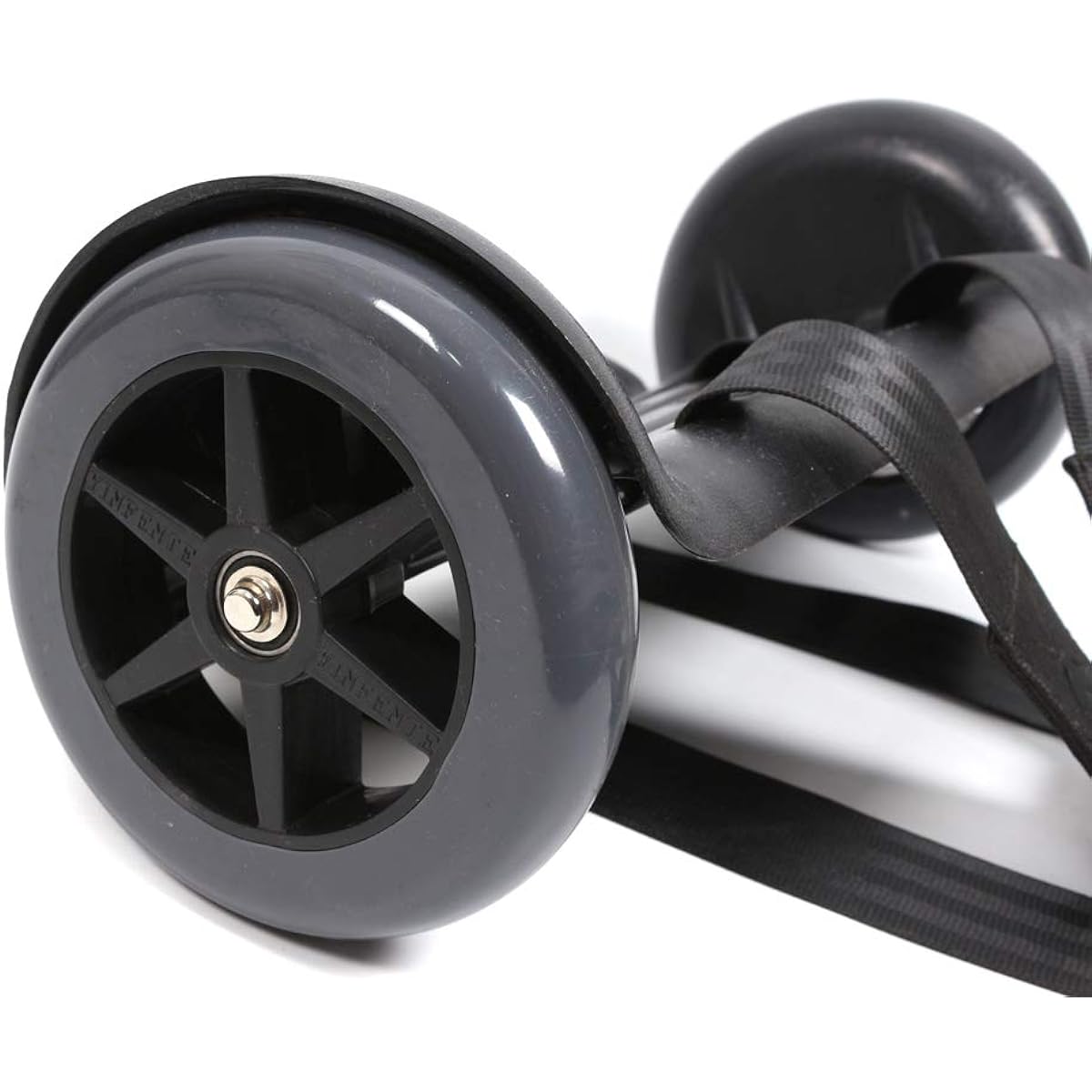 New Upright Double Bus Cart Carry Transport String Bus Wheel Buggy For 1/10-4/4 Double Bus