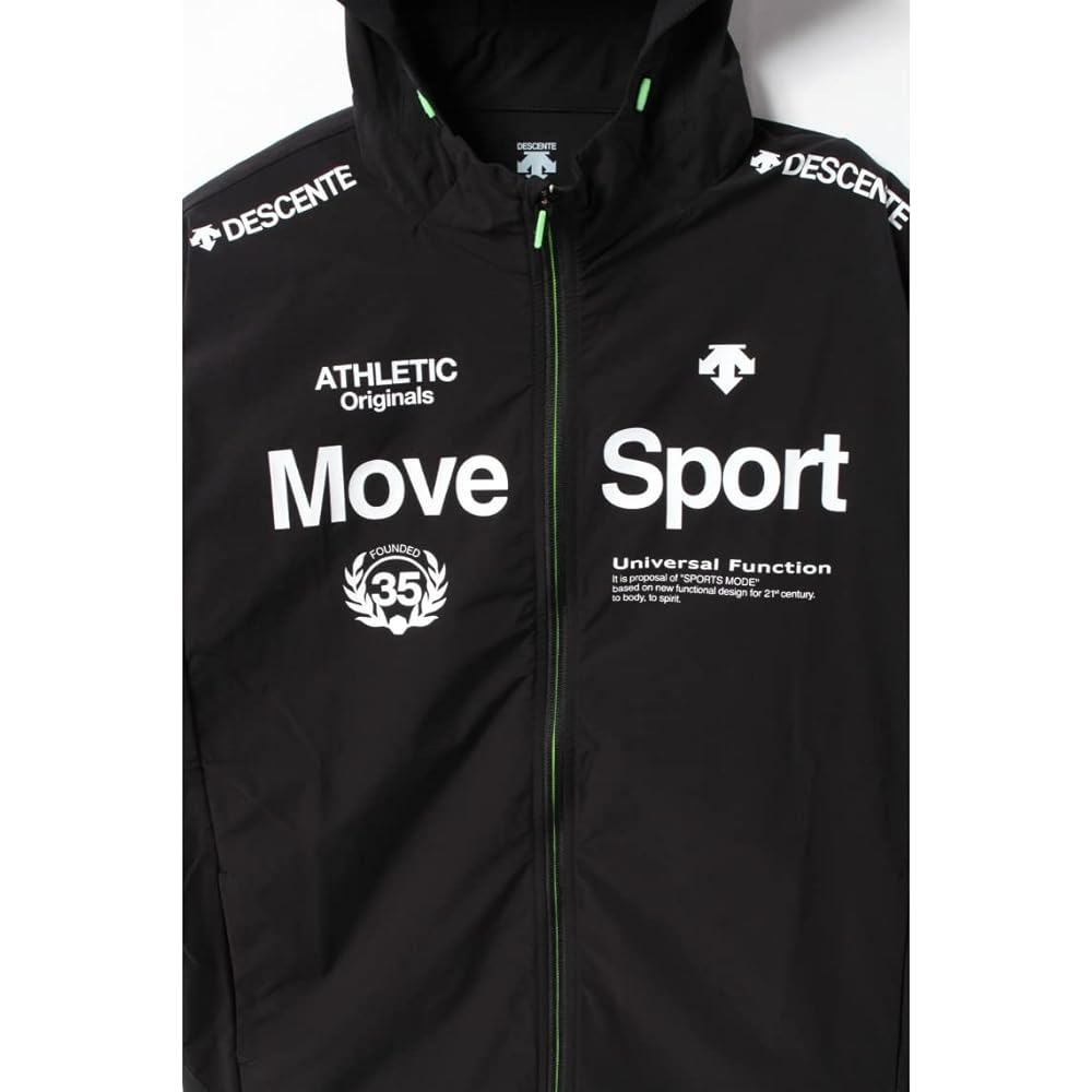 [DESCENTE] Warm-up Jacket Training Hooded Jacket Water Repellent Lightweight Stretch UV Protection UPF50+MOVESPORT Men's
