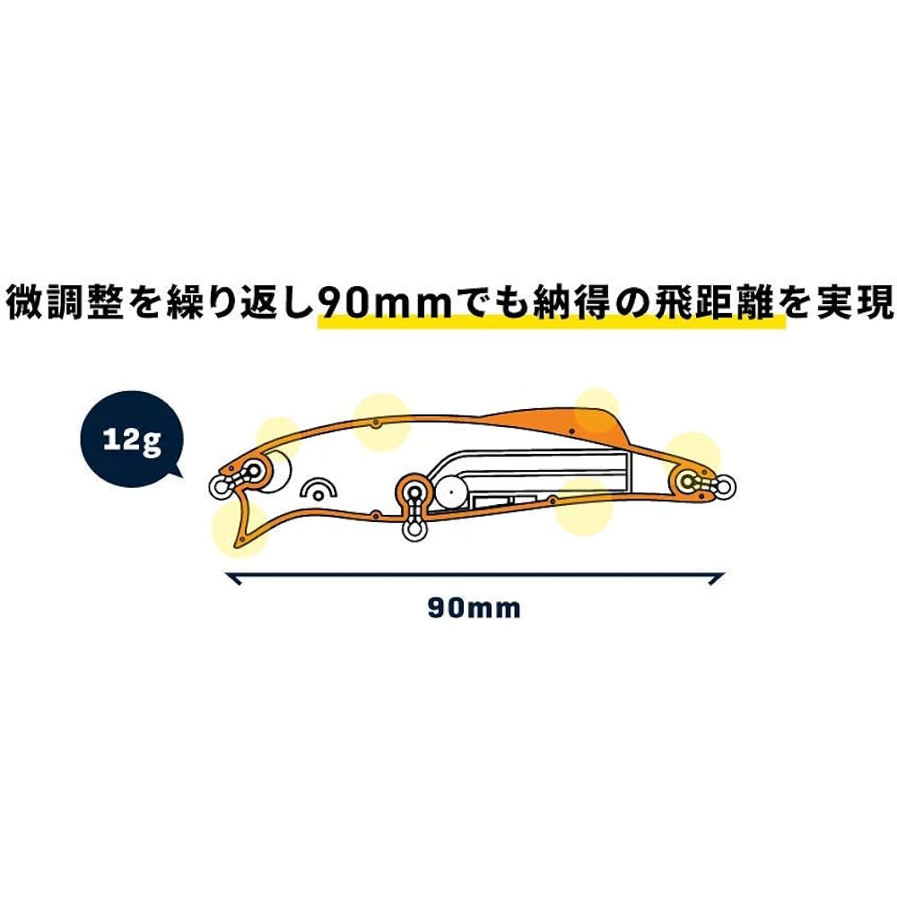 Ams Design (IMA) Minnow Ripper 90mm 12g Lure