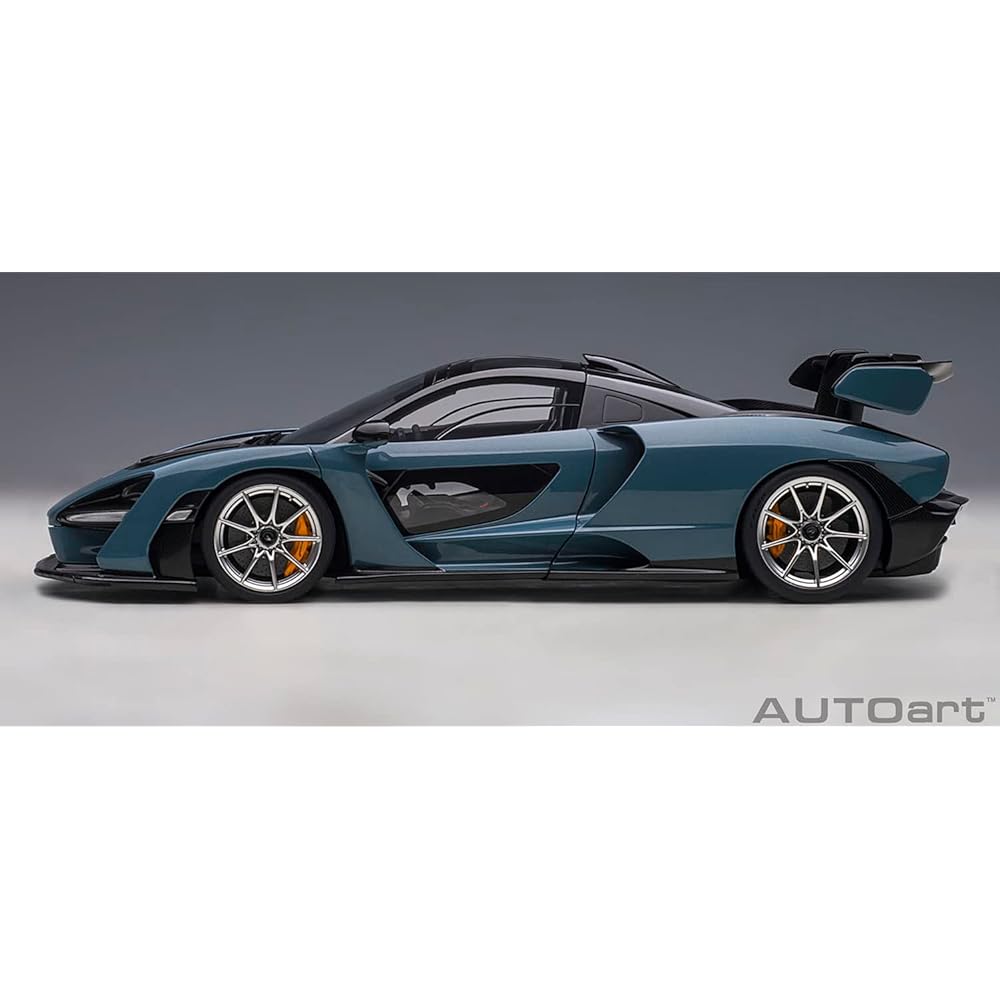 AUTOart 1/18 McLaren Senna Pearl Gray Finished Product 76077