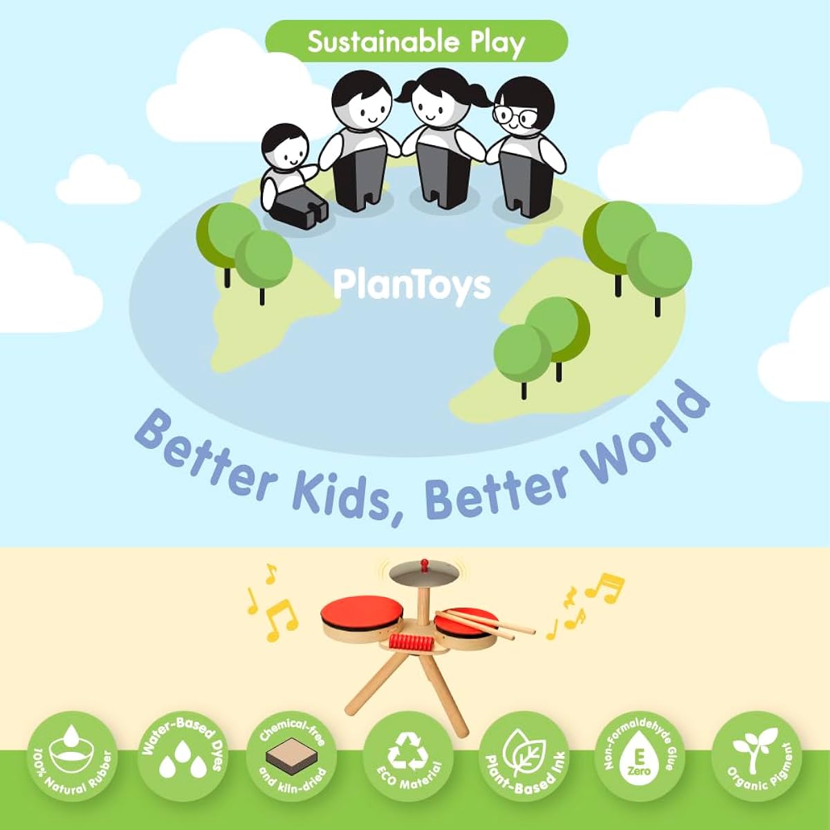 PLANTOYS JAPAN Musical Band 2 6410