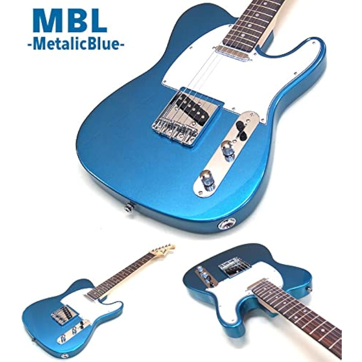 Electric guitar beginner set Telecaster type mini amplifier 9-piece set Legend LTE-Z MBL/R [98765]