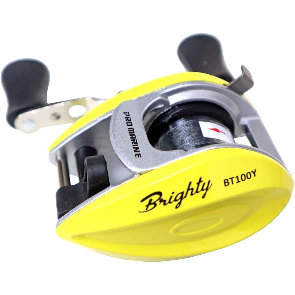 [PROMARINE/Promarine] Small double-shaft reel BT100 Brighty No. 3 - with 50M thread