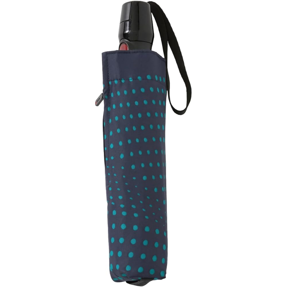 Knirps Folding Umbrella One-Touch Automatic Open/Close Safety System T.220 (Difference Navy)